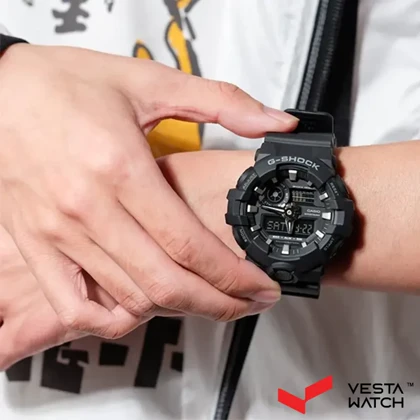 ساعت مچی مردانه کاسیو جی‌شاک CASIO G-SHOCK مدل GA-700-1B