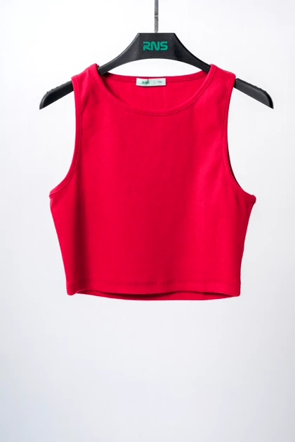 نیم‌تنه حلقه‌ای کشبافت زنانه