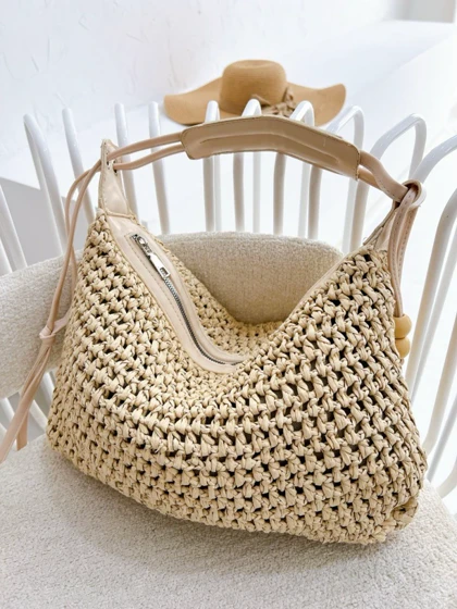 کیف رافیا آویزدار زارا3388