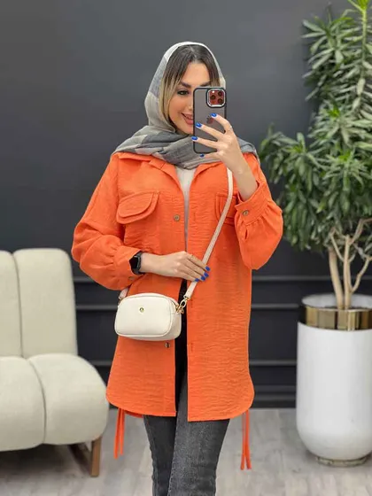 مانتو جیب دوبل ماهک