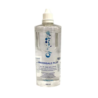 مایع لنز یونیورسال پلاس universal plus حجم 400 میل
