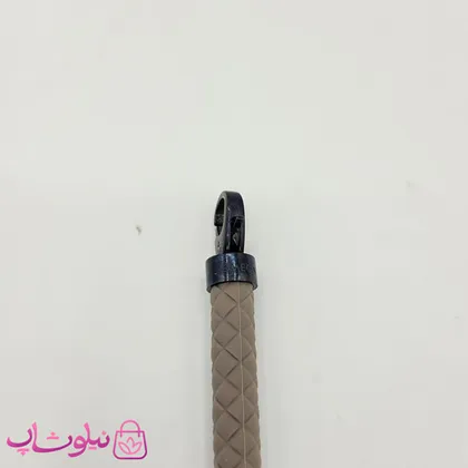 دستبند امگا رابر طوسی با قفل مشکی کیفیت مستر