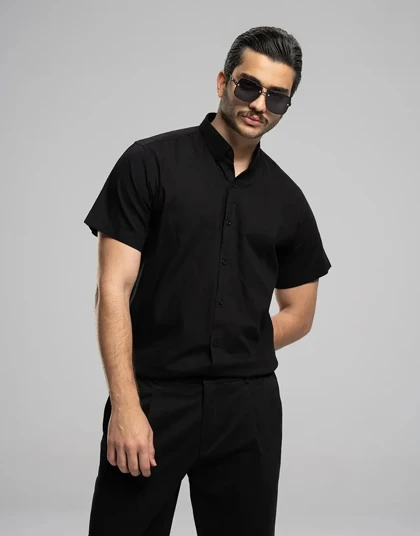 آستین کوتاه آکسفورد