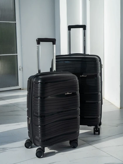 چمدان رزمری مدل Rose Merry RL-301-3S سایز بزرگ مشکی