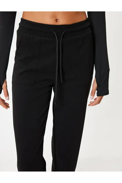 شلوار ورزشی Jogger جیب کمری توری مفصل با تناسب راحت 5WAK40042NK