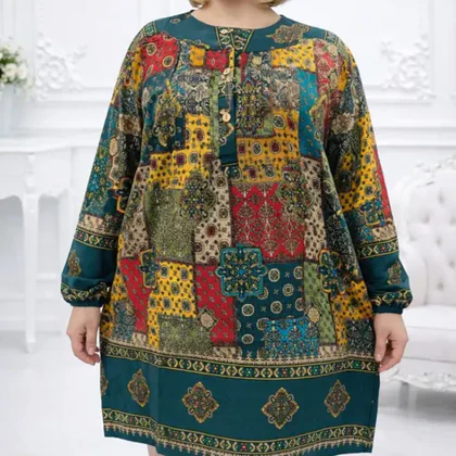 تونیک بیگ سایز اندونزی M7399