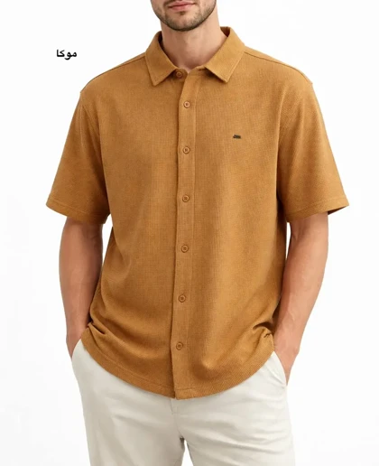 پیراهن مردانه جلو دکمه سپنتا