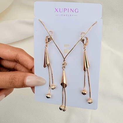 نیم ست شیپوری ژوپینگ همراه زنجیر