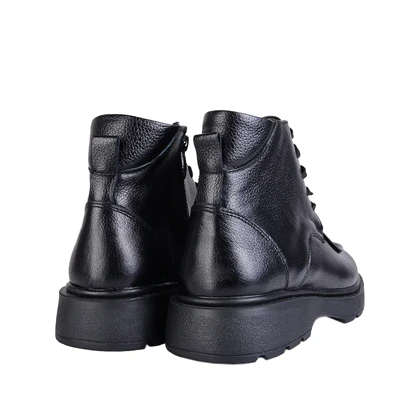 نیم بوت چرم بندی زنانه 402 ec