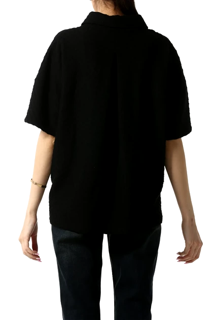 شومیز آستین کوتاه پشت بلند زنانه