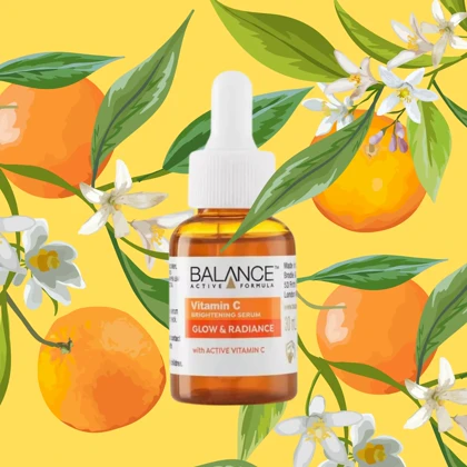 سرم روشن‌کننده و ضدلک پوست بالانس, Balance مدل Vitamin C حاوی ویتامین C حجم 30 میلی‌لیتر