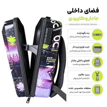 کوله پشتی مدرسه مدل MS1090