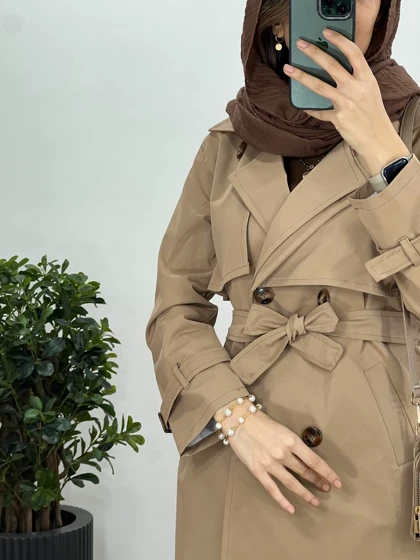 بارانی آستردار بهدخت با ارسال رایگان