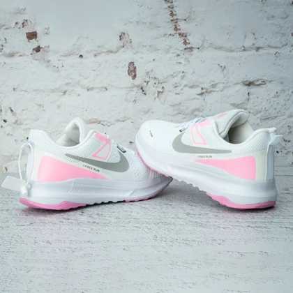 کفش کتانی زنانه نایک ایر زوم سفید صورتی (Nike Air Zoom) کد 3013