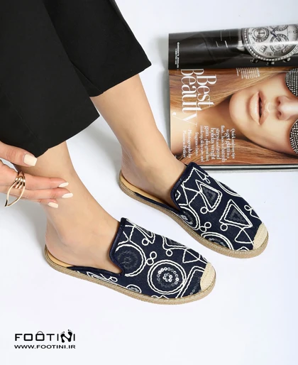 دمپایی اسلیپر جلوبسته GT sequins