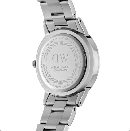 ساعت دنیل ولینگتون یونیتون مردانه نقره ای صفحه سفید Daniel Wellington Silver