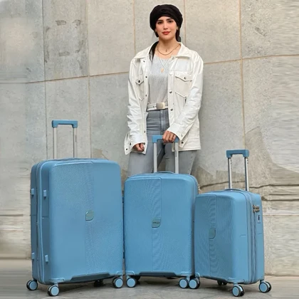 چمدان نشکن اسپید مدل SPEED-SPD954 SERIES سری 4 عددی (به همراه چمدان آرایشی هدیه)