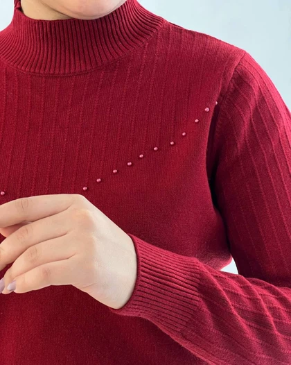 پلیور بافت گپ مروارید کد 5188