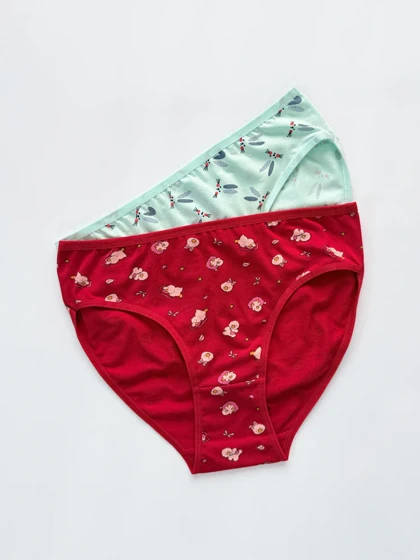 شورت اسلیپ نخ پنبه طرحدار سایز L میسپل Misspel