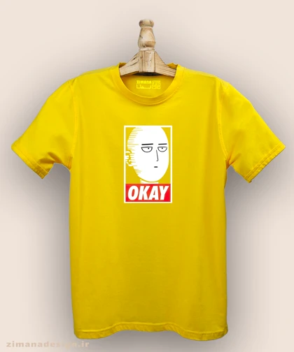 تیشرت مردانه و زنانه طرح وان پانچ من شخصیت سایتاما کد 899
