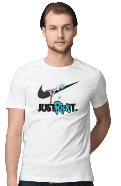 تیشرت طرح ریک و مورتی | Nike just Rick it shirt کد 254412