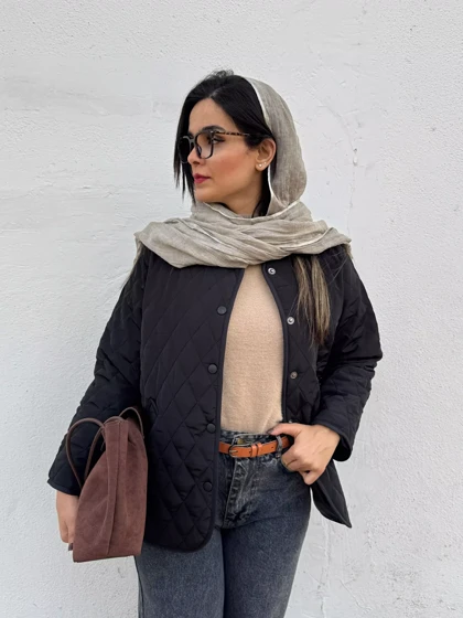 کاپشن زنانه آستردار خاص