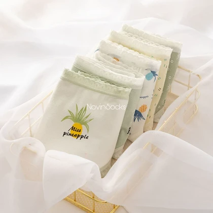 شورت طرح آناناس (سایز L)