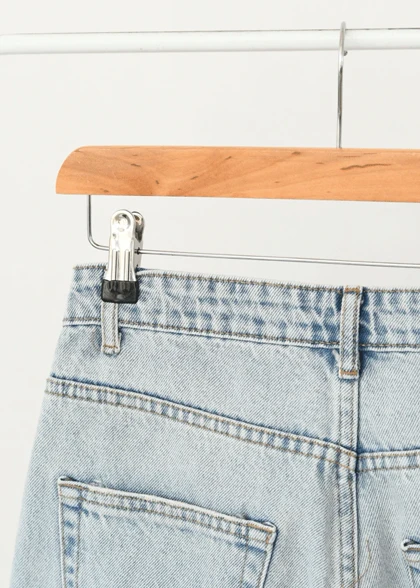 شلوار جین بگ آبی روشن