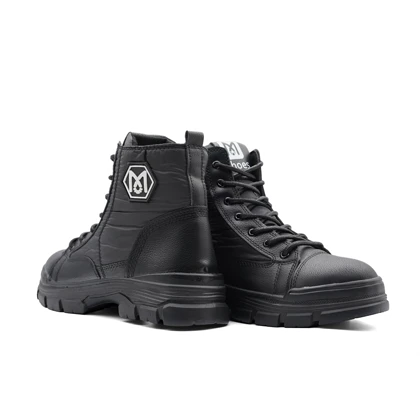 کفش نیم بوت کاپشنی زنانه مدل sneaker - 0110