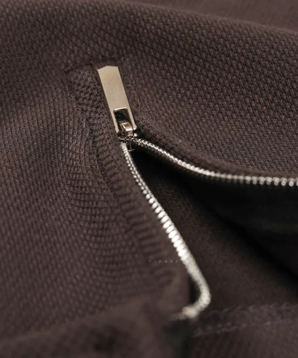 تیشرت آستین بلند نیم زیپ و ساده 4220