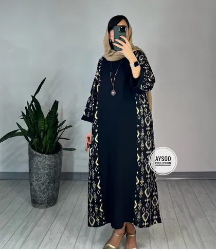 پیراهن مانتویی شیدا