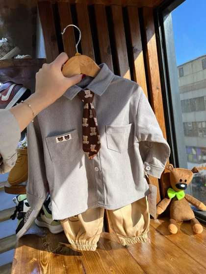 ست دوتیکه مجلسی پسرانه 1 الی 5 سال