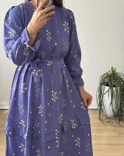 پیراهن مانتویی نارین 6