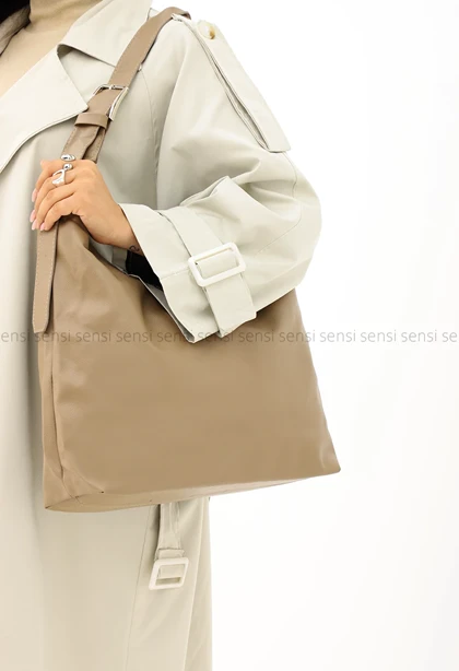کیف چرم بزرگ تک دسته کد1004397