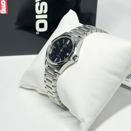 ساعت مچی زنانه کاسیو Casio مدل LTP-1183A-1A با صفحه مشکی