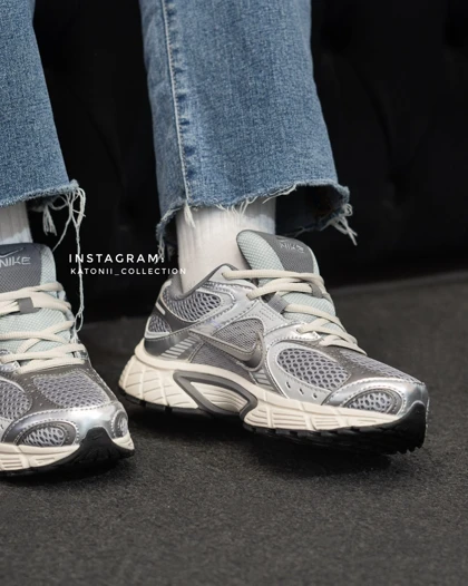 کتانی نایک وی پنج رانر طوسی Nike v5k RNR grey کیفیت اورجینال