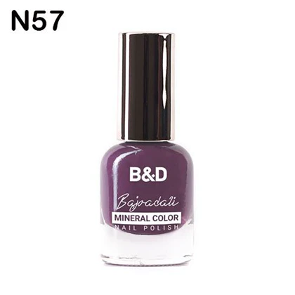 لاک ناخن بی اند دی B&D ساده سری N