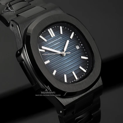 ساعت پتک فیلیپ ناتیلوس مشکی Patek Philippe Nautilus Black-KdB2