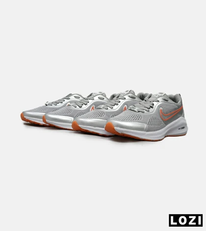 کفش کتانی مردانه طوسی نارنجی نایک NIKE PEGASUS V10