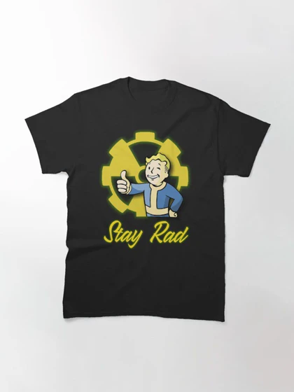 تیشرت کلاسیک طرح فال اوت | Stay Rad کد 223342