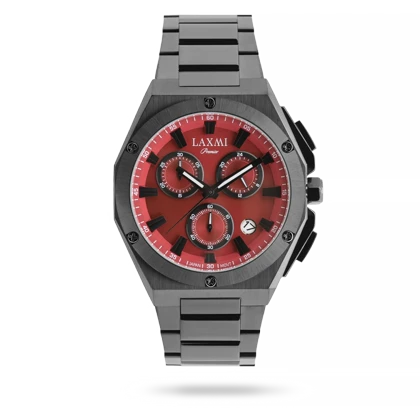 ساعت مچی مردانه لاکسمی بند استیل مشکی کد Laxmi 8838/5