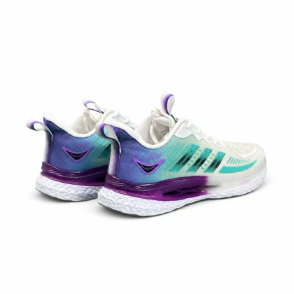 کفش کتانی مردانه مدل آدیداس ورزشی سبز بنفش Adidas