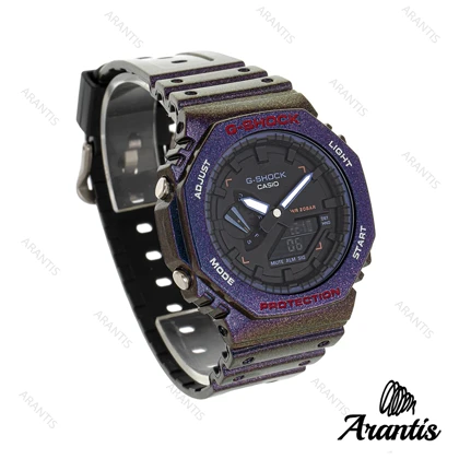 ساعت کاسیو جی شاک مدل GA110GB مردانه بنفش m-10002