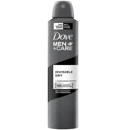 اسپری ضد تعریق مردانه داو Dove مدل Men+Care Invisible Dry حجم 150ml