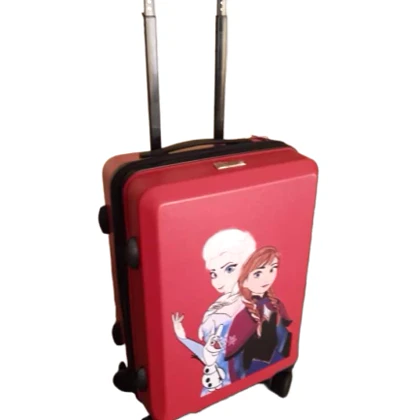 چمدان کودک السا و آنا سایز 20 رنگ قرمز ricardobeverlyhills