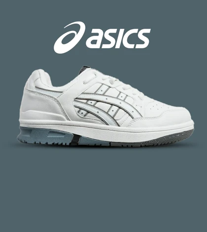 کفش کتانی مردانه سفید ASICS TIGER RUNNER II مدل 5678