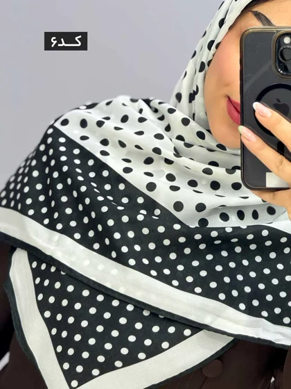 روسری حریر هلار کد 1020215