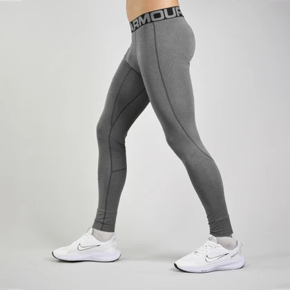لگ ورزشی مردانه آندر آرمور مدل Heat Gear-9702 طوسی روشن