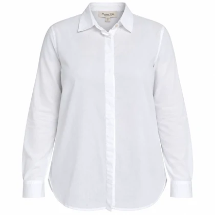 شومیز سفید ساده وارداتی مغرب massimo dutti اصل سایز 36 تا 40 کد 3379