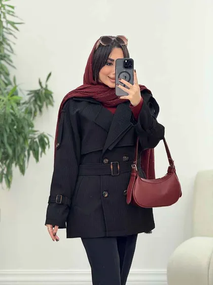 بارانی چهاردکمه تیارا